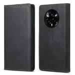 For Realme 14 Pro Business Solid Color Magnetic RFID Leather Phone Case(Black)