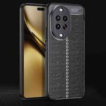 For Huawei nova 14 Ultra Litchi Texture TPU Shockproof Phone Case(Black)