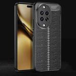 For Huawei nova 14 Pro Litchi Texture TPU Shockproof Phone Case(Black)