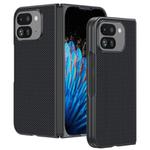 For Google Pixel 9 Pro Fold Ultra-thin Carbon Fiber Texture Printing Phone Case(Black)