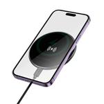 BOROFONE BQ36 15W Ultra-thin Desktop Wireless Fast Charger(Black)