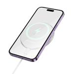 BOROFONE BQ36 15W Ultra-thin Desktop Wireless Fast Charger(White)