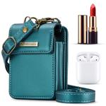 CaseMe Me50 Mini Universal Bag for Apple and Samsung Headphones + Lipstick(Green)