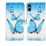 For Sony Xperia 10 VI Oil Embossed 3D Drawing Leather Phone Case(3 Butterflies)