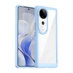 For vivo S19 Pro Colorful Series Acrylic Hybrid TPU Phone Case(Blue)