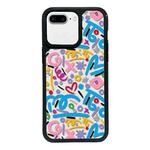 For iPhone 7 Plus / 8 Plus Exclusive Design Style PC Full Coverage Pattern Phone Case(Geometric C)