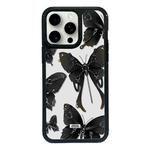 For iPhone 15 Pro Exclusive Design Style PC Full Coverage Pattern Phone Case(Butterfly)