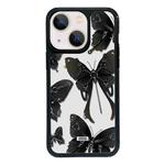 For iPhone 14 Exclusive Design Style PC Full Coverage Pattern Phone Case(Butterfly)