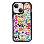 For iPhone 13 Exclusive Design Style PC Full Coverage Pattern Phone Case(Geometric B)