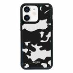 For iPhone 12 Exclusive Design Style PC Full Coverage Pattern Phone Case(Waves)