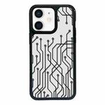 For iPhone 11 Exclusive Design Style PC Full Coverage Pattern Phone Case(US Geometric A)