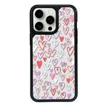 For iPhone 11 Pro Exclusive Design Style PC Full Coverage Pattern Phone Case(Colorful Heart)