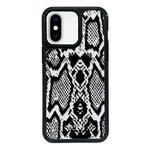 For iPhone X / XS Exclusive Design Style PC Full Coverage Pattern Phone Case(Snake Pattern)