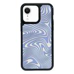 For iPhone XR Exclusive Design Style PC Full Coverage Pattern Phone Case(US Geometric C)