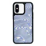 For iPhone XS Max Exclusive Design Style PC Full Coverage Pattern Phone Case(US Geometric C)