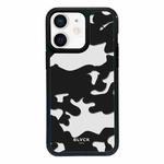 For iPhone 12 mini Exclusive Design Style PC Full Coverage Pattern Phone Case(Waves)