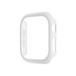 For Apple Watch Series 10 46mm Spray Glazing PC Hollow Watch Case(White)