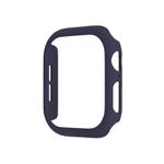 For Apple Watch Series 10 46mm Spray Glazing PC Hollow Watch Case(Midnight Blue)