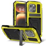 For iPhone 16 Pro R-JUST Life Waterproof Dustproof Shockproof Phone Case(Yellow)