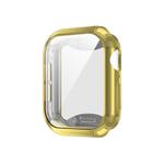 For Apple Watch Series 10 46mm Plating TPU All-Inclusive Watch Case(Gold)