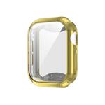 For Apple Watch Series 10 42mm Plating TPU All-Inclusive Watch Case(Gold)