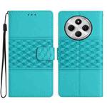 For Redmi 14C 4G Diamond Embossed Skin Feel Leather Phone Case(Blue)