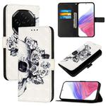 For UMIDIGI G100 Pro 3D Painting Horizontal Flip Leather Phone Case(Skull)