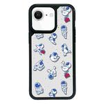 For iPhone 7 / 8 / SE 2020 2022 Exclusive Design Style PC Full Coverage Pattern Phone Case(Astronaut C)