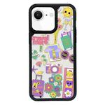 For iPhone 7 / 8 / SE 2020 2022 Exclusive Design Style PC Full Coverage Pattern Phone Case(Happy Travel B)