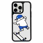 For iPhone 15 Pro Max Exclusive Design Style PC Full Coverage Pattern Phone Case(Sports Dog A)