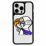 For iPhone 15 Pro Exclusive Design Style PC Full Coverage Pattern Phone Case(Sports Dog C)