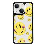 For iPhone 15 Plus Exclusive Design Style PC Full Coverage Pattern Phone Case(Smiley Face C)