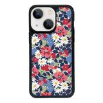 For iPhone 15 Exclusive Design Style PC Full Coverage Pattern Phone Case(Chamomile)