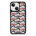 For iPhone 15 Exclusive Design Style PC Full Coverage Pattern Phone Case(Miss Betty B)