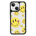 For iPhone 14 Plus Exclusive Design Style PC Full Coverage Pattern Phone Case(Smiley Face C)