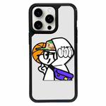 For iPhone 14 Pro Exclusive Design Style PC Full Coverage Pattern Phone Case(Sports Dog C)