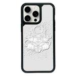 For iPhone 14 Pro Max Exclusive Design Style PC Full Coverage Pattern Phone Case(Astronaut A)