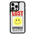 For iPhone 13 Pro Exclusive Design Style PC Full Coverage Pattern Phone Case(Smiley Face A)