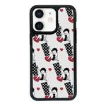 For iPhone 12 Exclusive Design Style PC Full Coverage Pattern Phone Case(Miss Betty A)