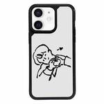 For iPhone 11 Exclusive Design Style PC Full Coverage Pattern Phone Case(Boy)