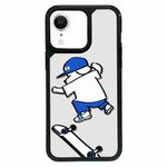 For iPhone XR Exclusive Design Style PC Full Coverage Pattern Phone Case(Sports Dog A)