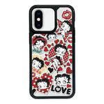 For iPhone XS Max Exclusive Design Style PC Full Coverage Pattern Phone Case(Miss Betty C)