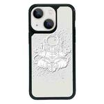 For iPhone 13 mini Exclusive Design Style PC Full Coverage Pattern Phone Case(Astronaut A)