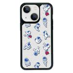 For iPhone 13 mini Exclusive Design Style PC Full Coverage Pattern Phone Case(Astronaut C)