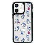 For iPhone 12 mini Exclusive Design Style PC Full Coverage Pattern Phone Case(Astronaut C)