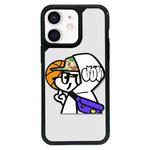 For iPhone 12 mini Exclusive Design Style PC Full Coverage Pattern Phone Case(Sports Dog C)