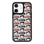 For iPhone 12 mini Exclusive Design Style PC Full Coverage Pattern Phone Case(Miss Betty B)