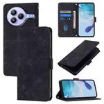 For Xiaomi Civi 5 Pro 5G Skin-feel Embossed Leather Phone Case(Black)