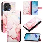 For Umidigi Note 100 PT003 Marble Pattern Flip Leather Phone Case(Rose Gold)