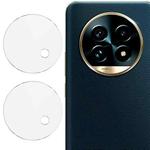 For Realme 13 Pro+ Global 2 PCS/Set IMAK HD Glass Rear Camera Lens Film